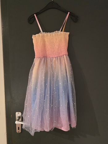 Robe été fille multicolore 