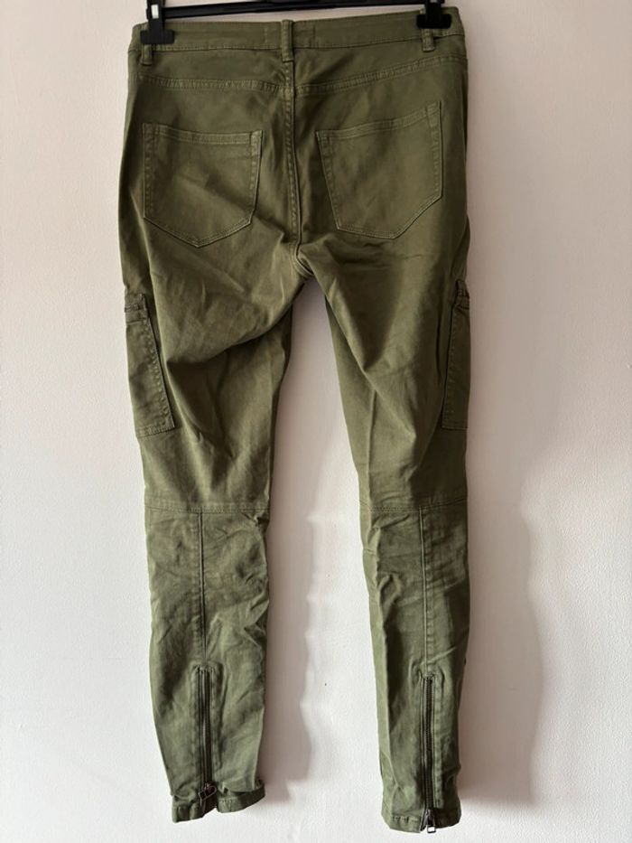 🦋 Jolie jeans skinny femme kaki Taille M 🦋 - photo numéro 4