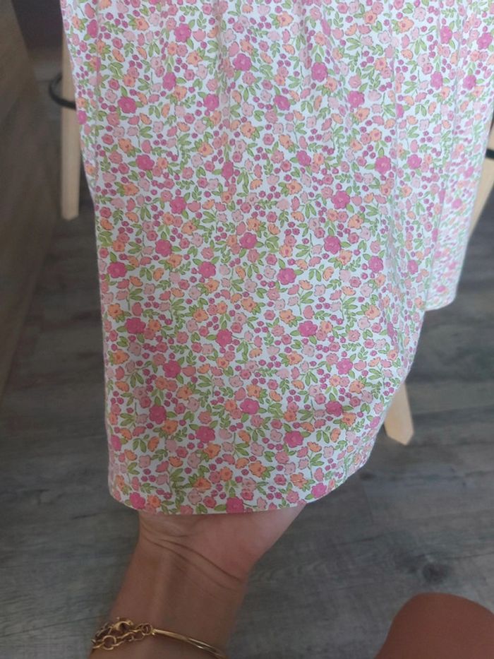 Robe fleurie rose Vertbaudet 6 ans - photo numéro 7