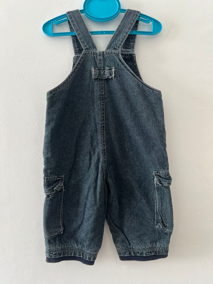 Salopette en jeans bleu - photo numéro 7