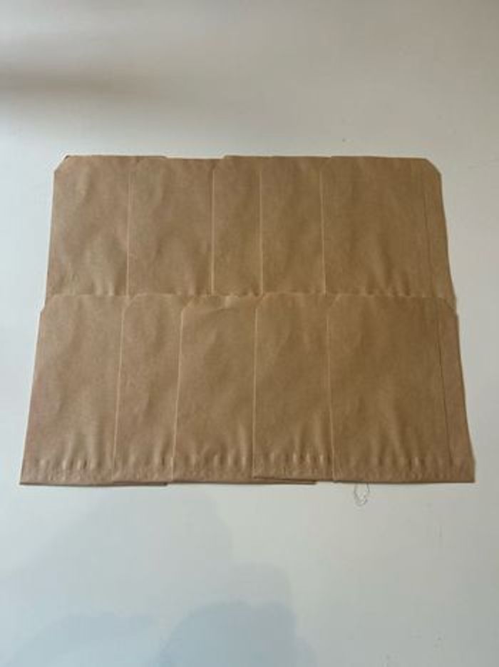 Lot de 10 sacs en papier kraft sur le thème de Noël - photo numéro 5