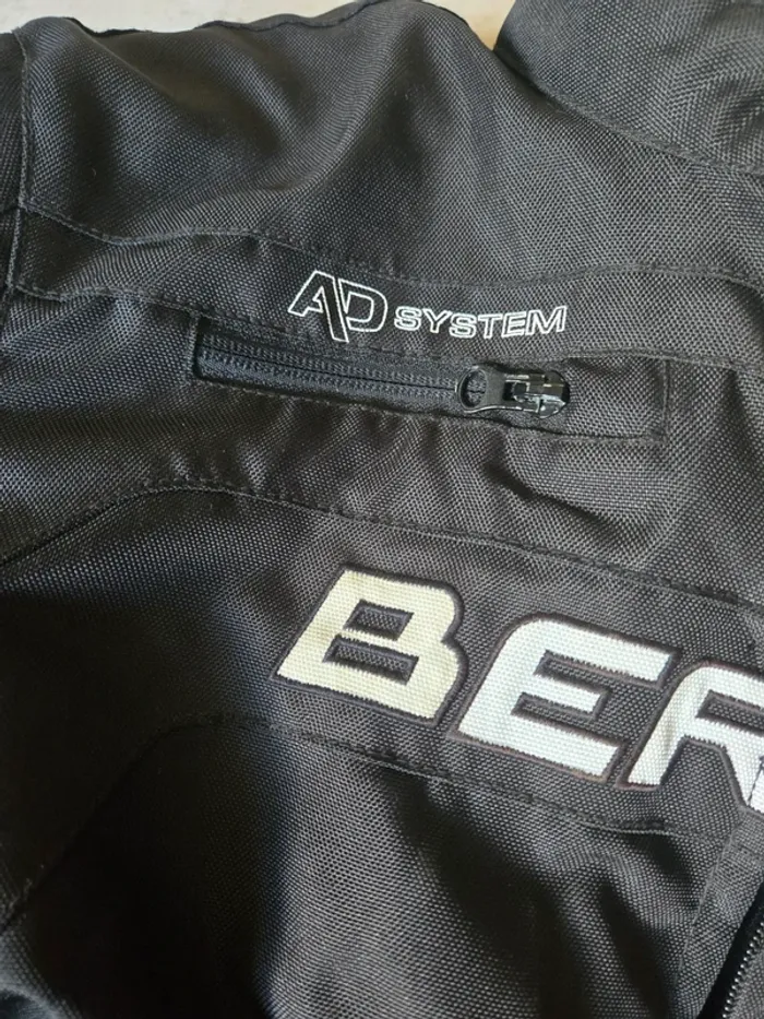 Veste de moto femme bering taille 4 tbe - photo numéro 3