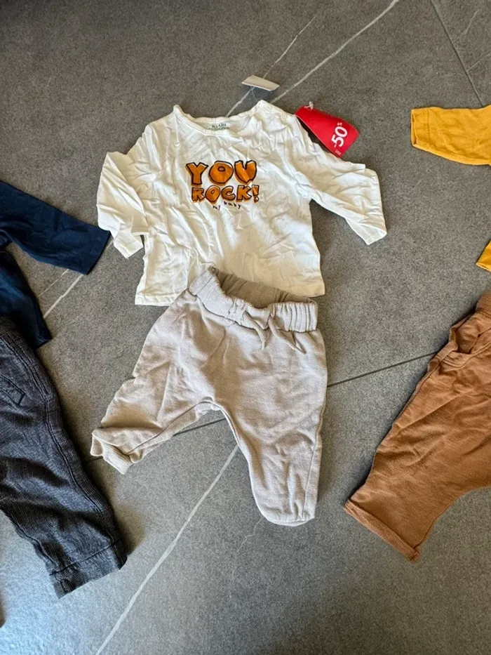 Lot de 5 ensemble bébé garçon 6mois - photo numéro 4