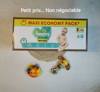 Pampers harmonie taille 2, 4/8kg, 104 couches