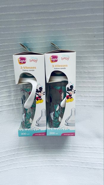 Biberons tigex Mickey 6 mois