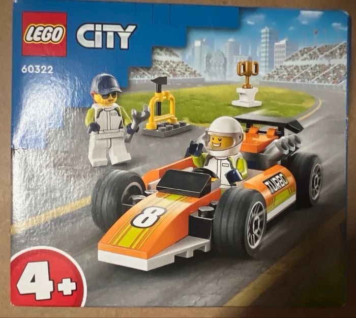 Lego city 60322 la voiture de course