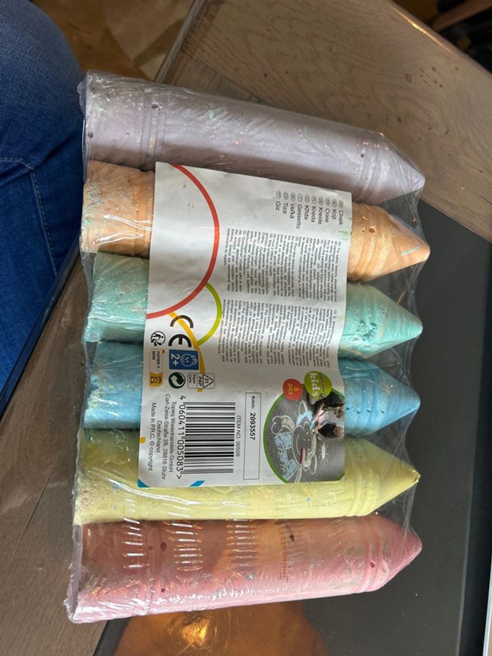 Très grandes craies