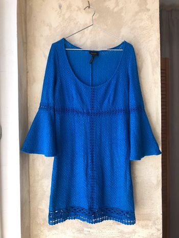 Robe mini bleu roi Laundry M