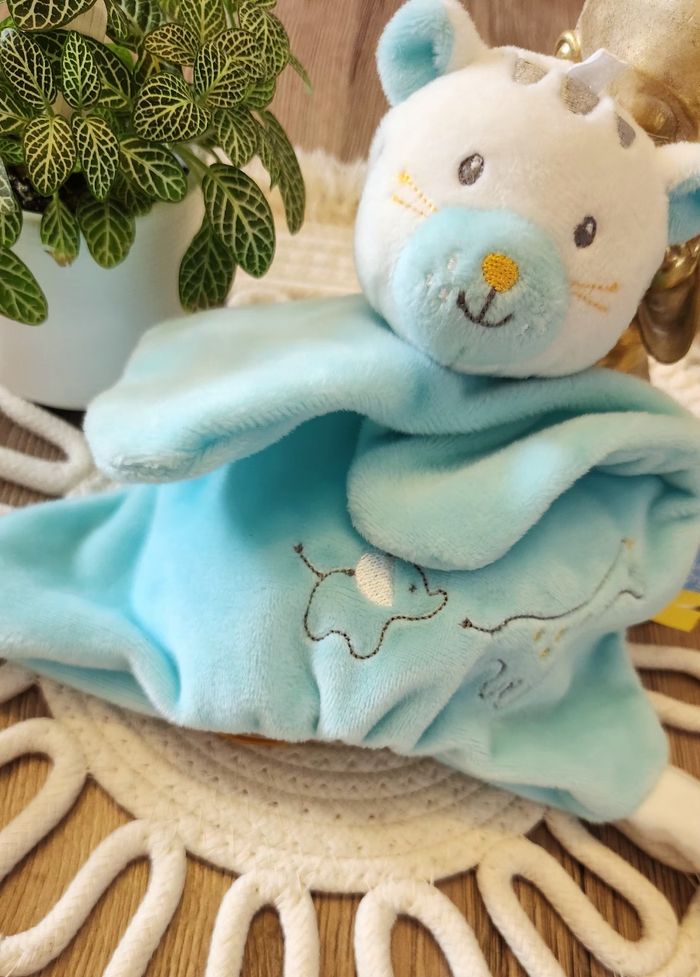 Doudou Lange Chat Sucre d'orge - photo numéro 3