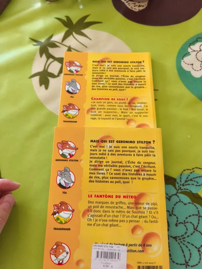Lot livres Geronimo Stilton - photo numéro 9