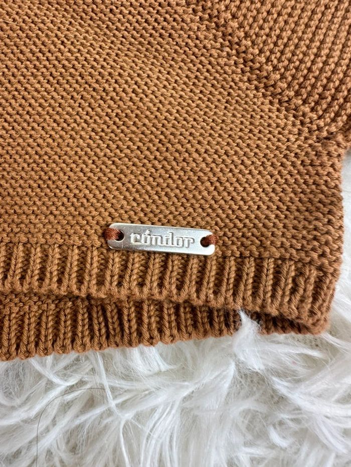 Boléro marron CND taille 6 mois - photo numéro 3