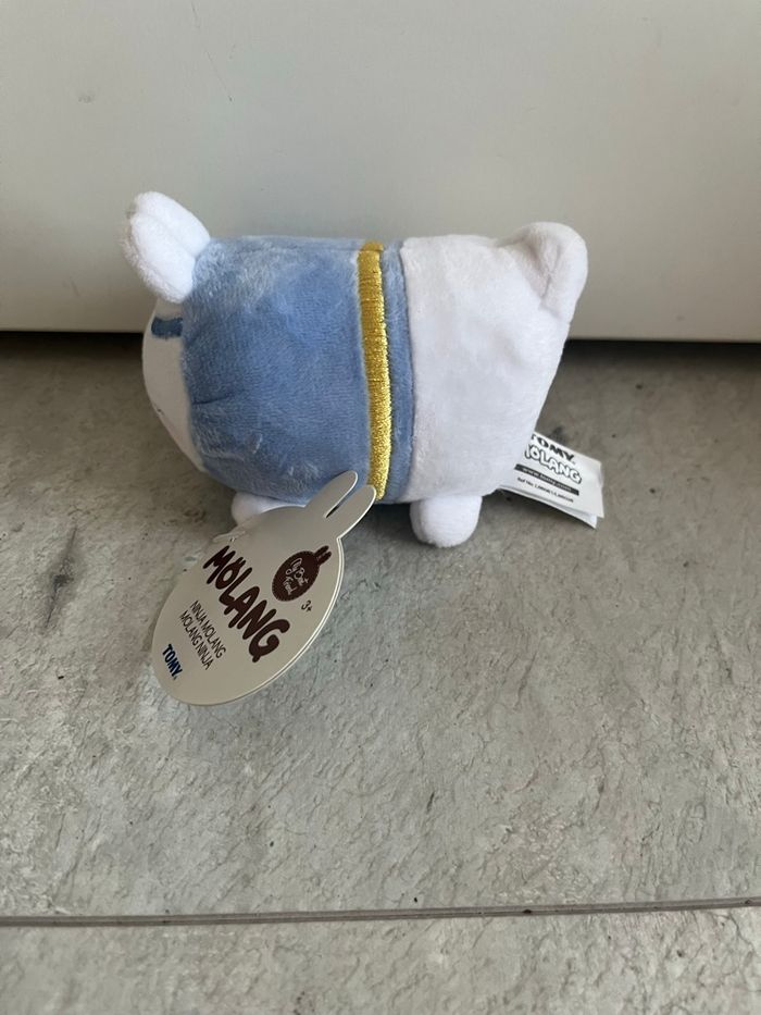 Peluche molang bleu - photo numéro 4