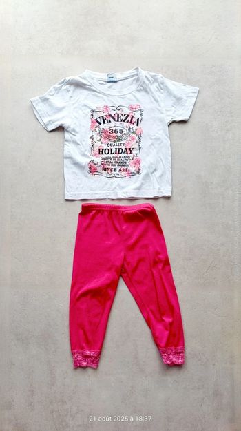Ensemble fille - 24 mois