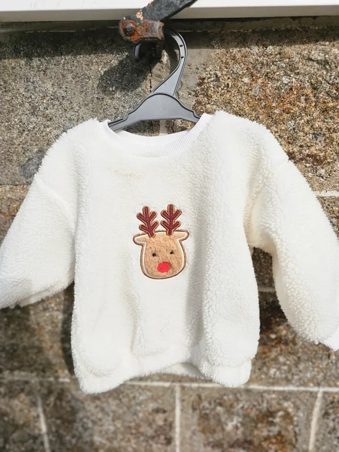 Pull chaud bébé mixte
