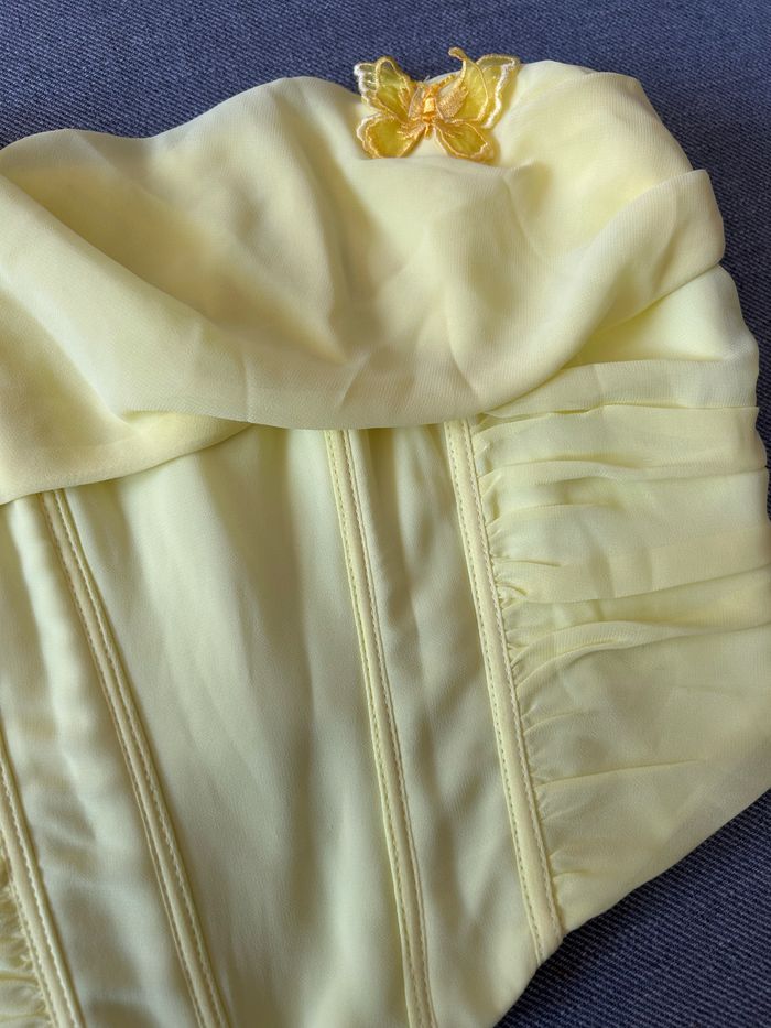 Corset jaune - photo numéro 3