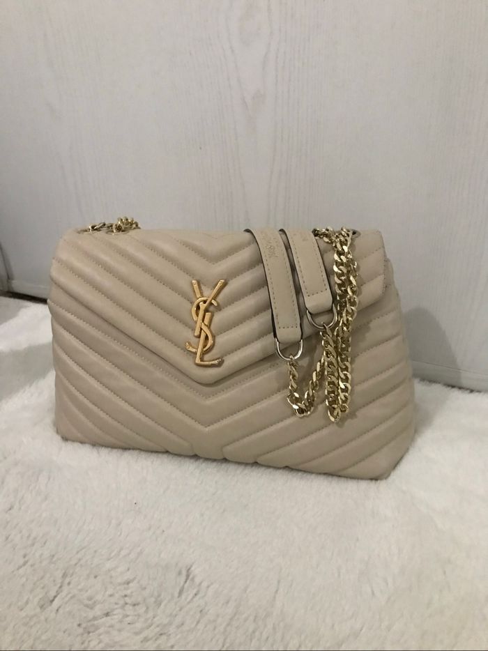 Sac beige Yves Saint Laurent