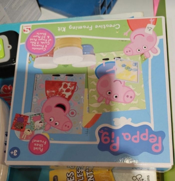 Peinture a doigt Peppa pig