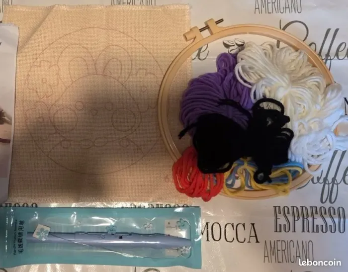 Kit punch needle lapin - photo numéro 2