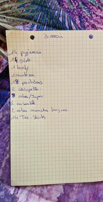 lot vêtements 3 mois filles. 