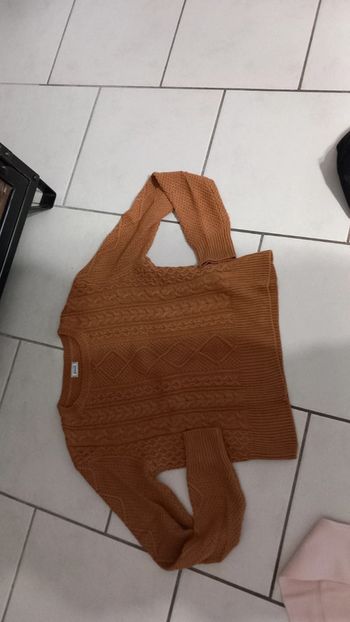 Pull camel pimkie taille s femme
