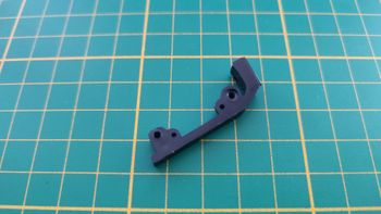 Support de phares droit 35-4 numéro 35 n°35 pièce détachée Citroën 2CV 2 CV Charleston 1/8 1:8 1/8èm