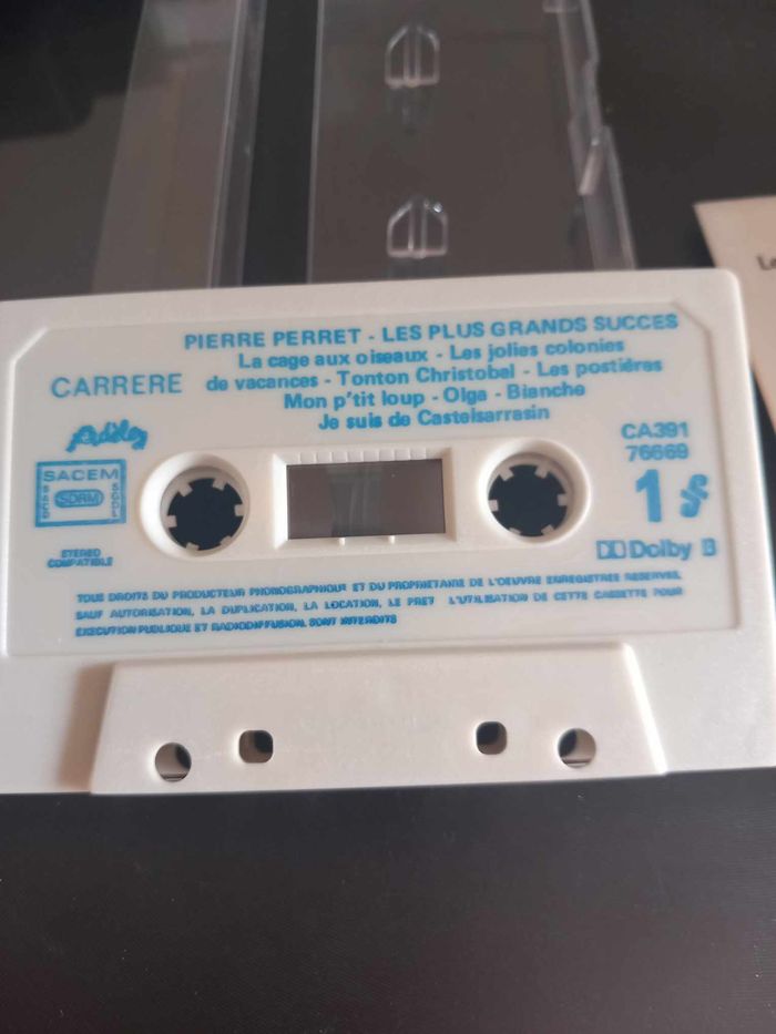 Cassette audio : les plus grands succès de Pierre Perret - photo numéro 5