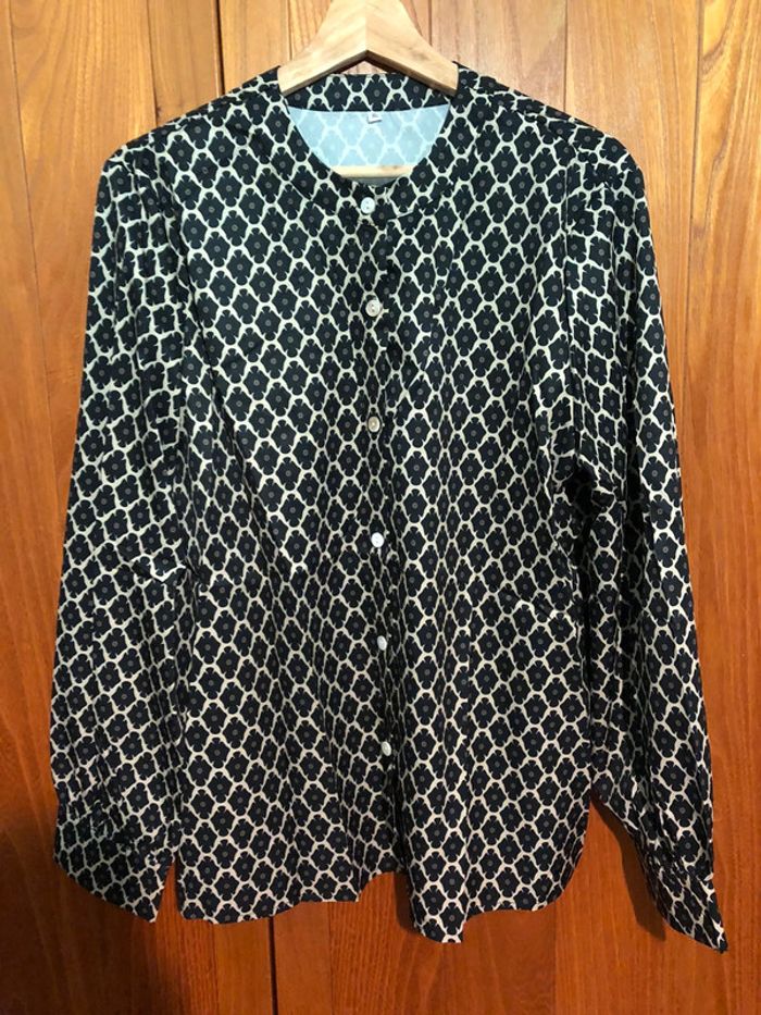 Chemise manches longues Col V - photo numéro 6