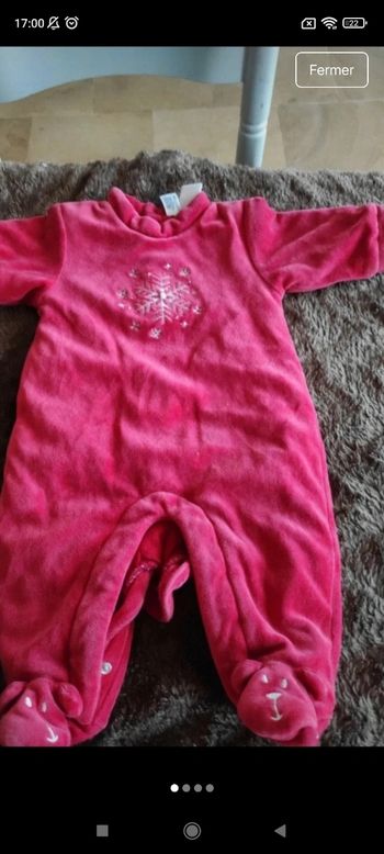 Très beau pyjama bébé très épais e13