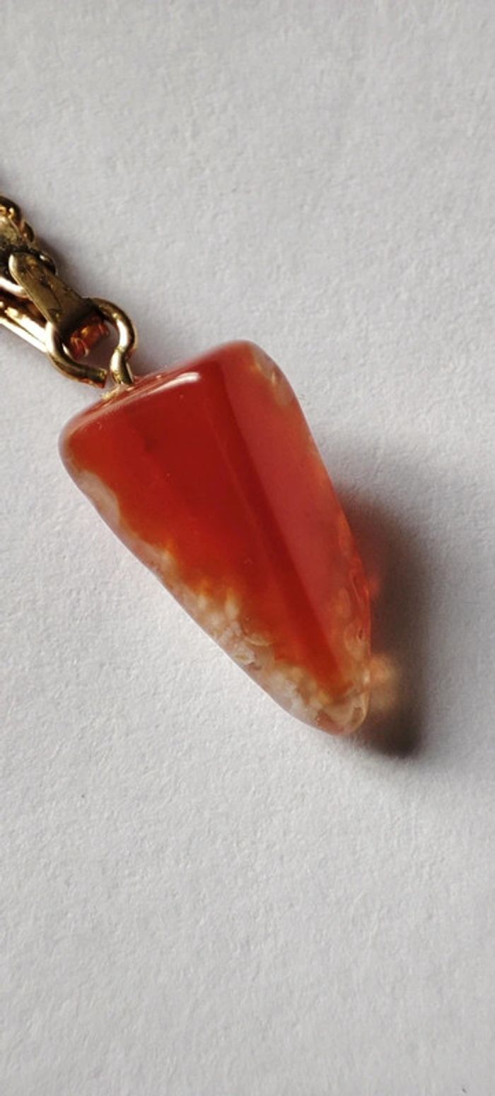Collier pendentif petite pierre - photo numéro 7