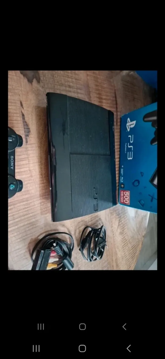 Console ps3 en boite
500 gb - photo numéro 4