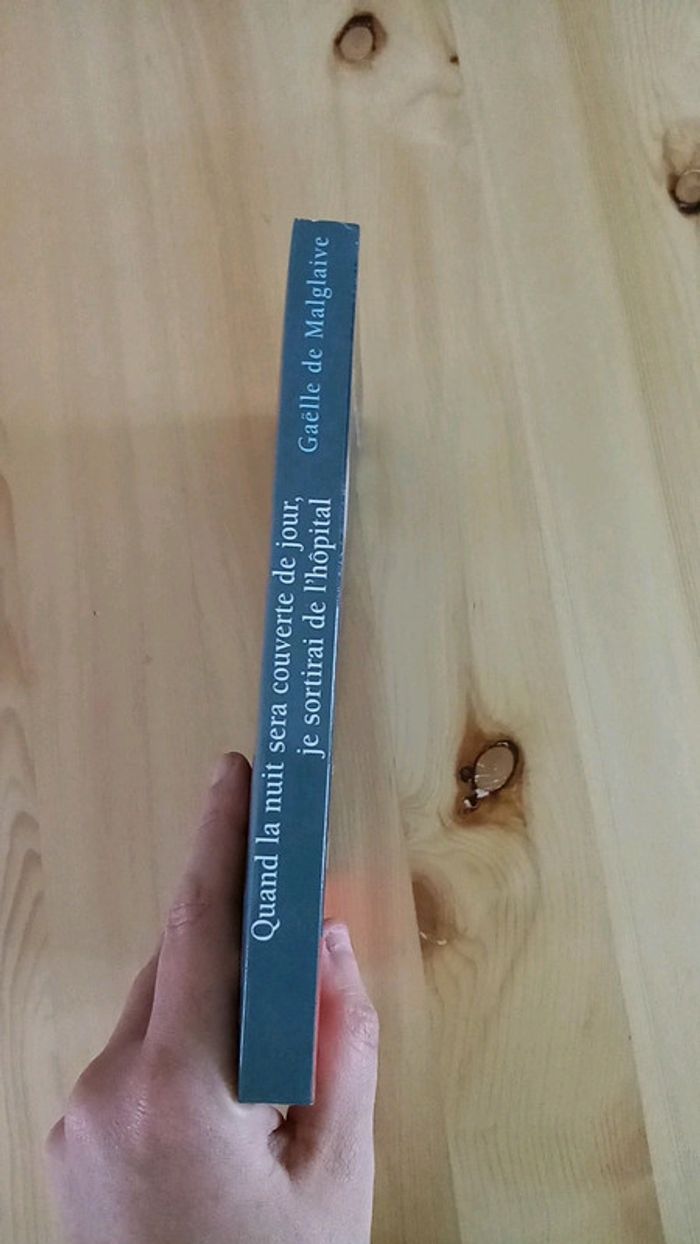 Quand la nuit sera couverte de jout, je sortirai de l'hôpital - photo numéro 2