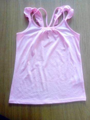 Débardeur rose pâle