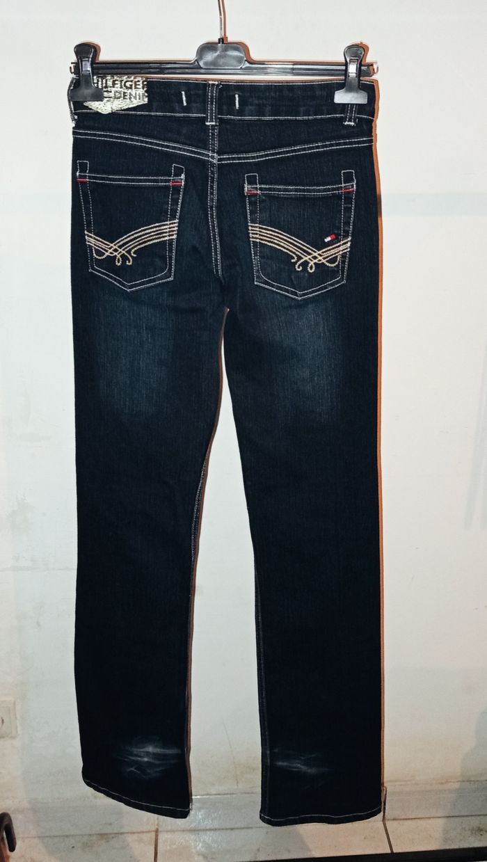 Jeans bleu marine Tommy Hilfiger Denim t28 - photo numéro 4