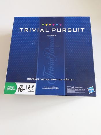 Trivial pursuit master hasbro complet sans notice 