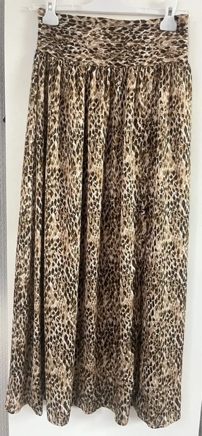 Jupe longue à motif - photo numéro 2