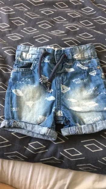 Short jean 6 mois