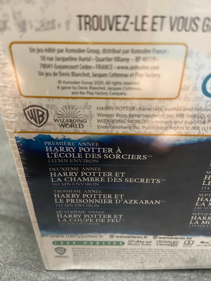 Coffret blu-ray Harry Potter - photo numéro 5