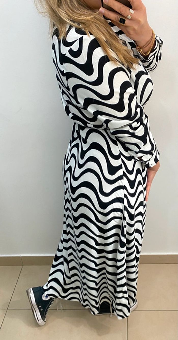 Superbe Robe Longue Imprimée Taille 40 - photo numéro 6