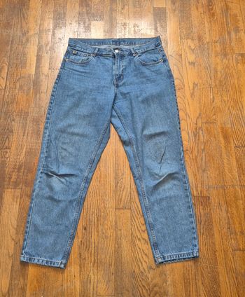 Pantalon en jean bleu femme pull & bear taille 40