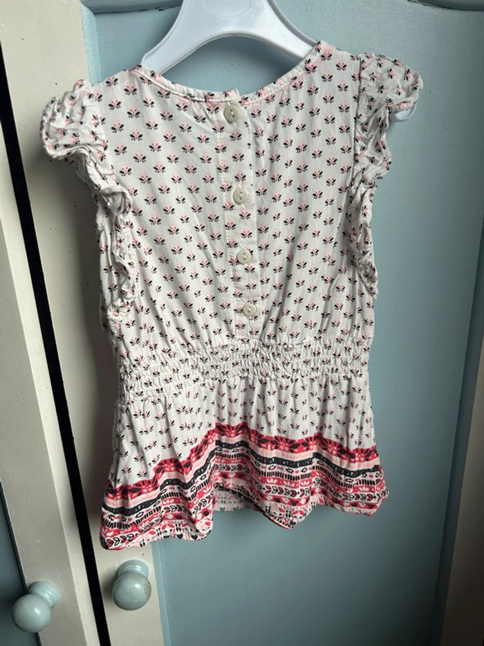 Tunique gemo, blanche , 6 mois - photo numéro 5