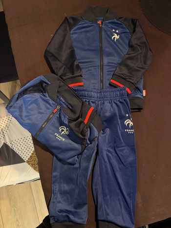 1 Survêtement ensemble Équipe de France 24 mois FFF