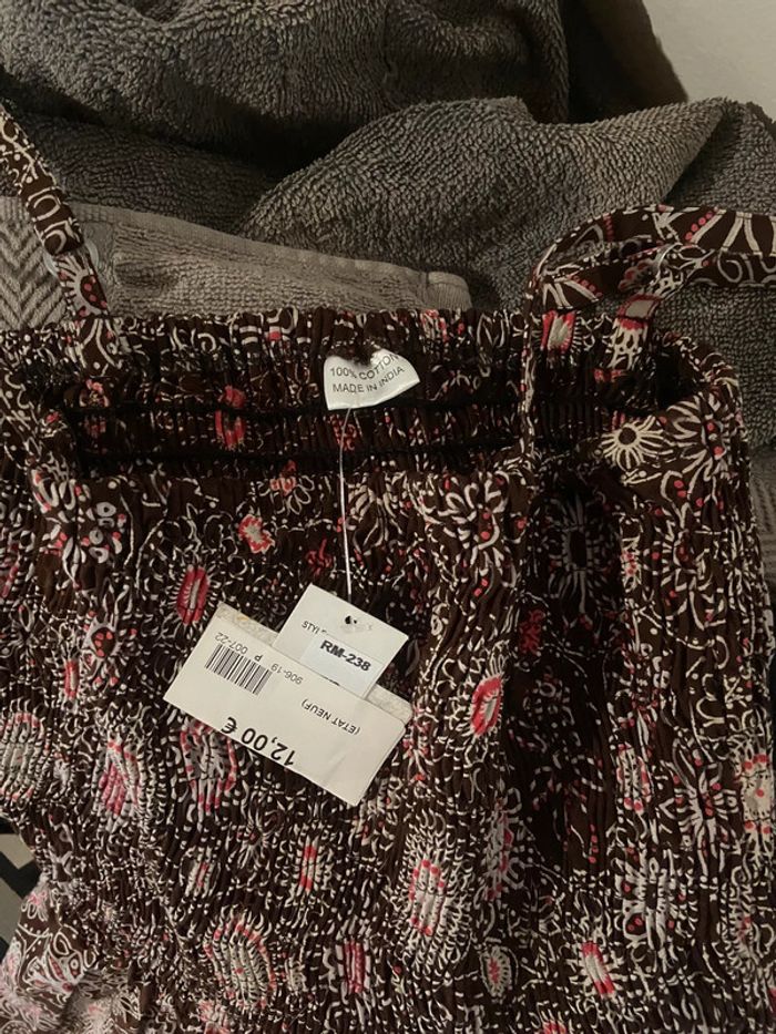 Robe à motifs coloré en coton - photo numéro 6