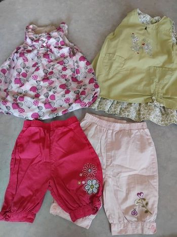 Lot vêtements fille 12mois