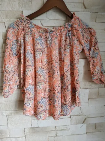 Blouse femme FB Sister XS orange tbe