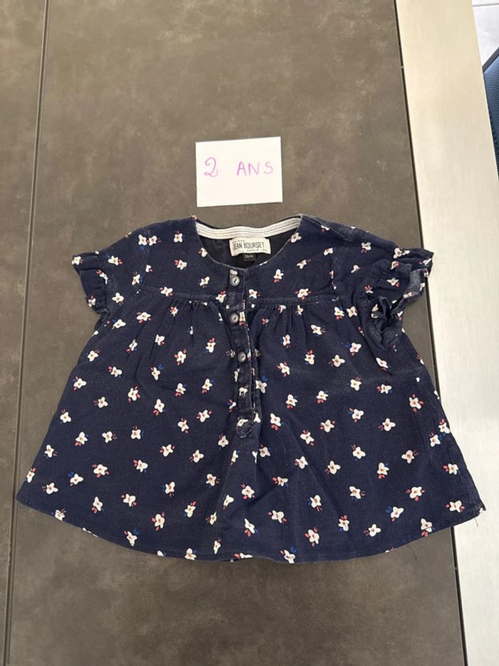 Blouse jean Bourget