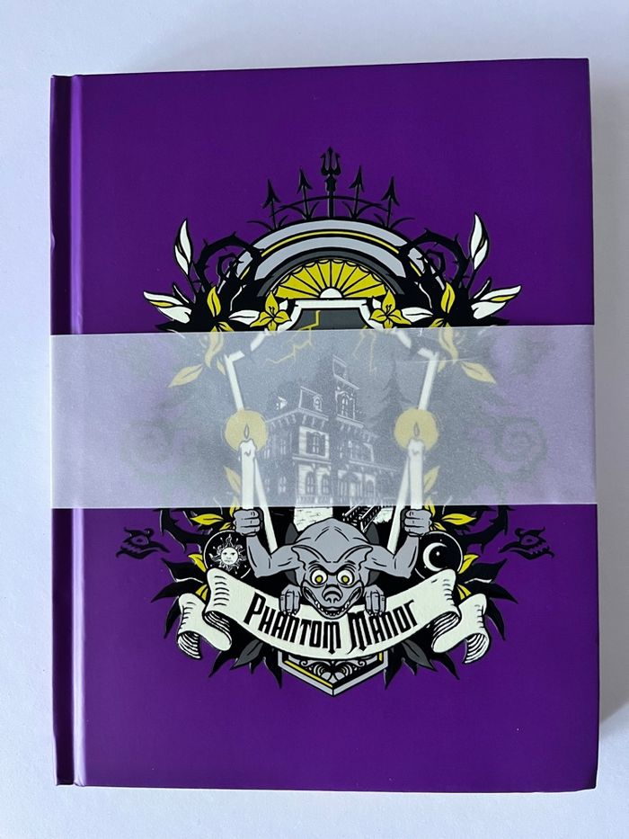 Carnet phosphorescent Phantom Manor Disneyland Paris