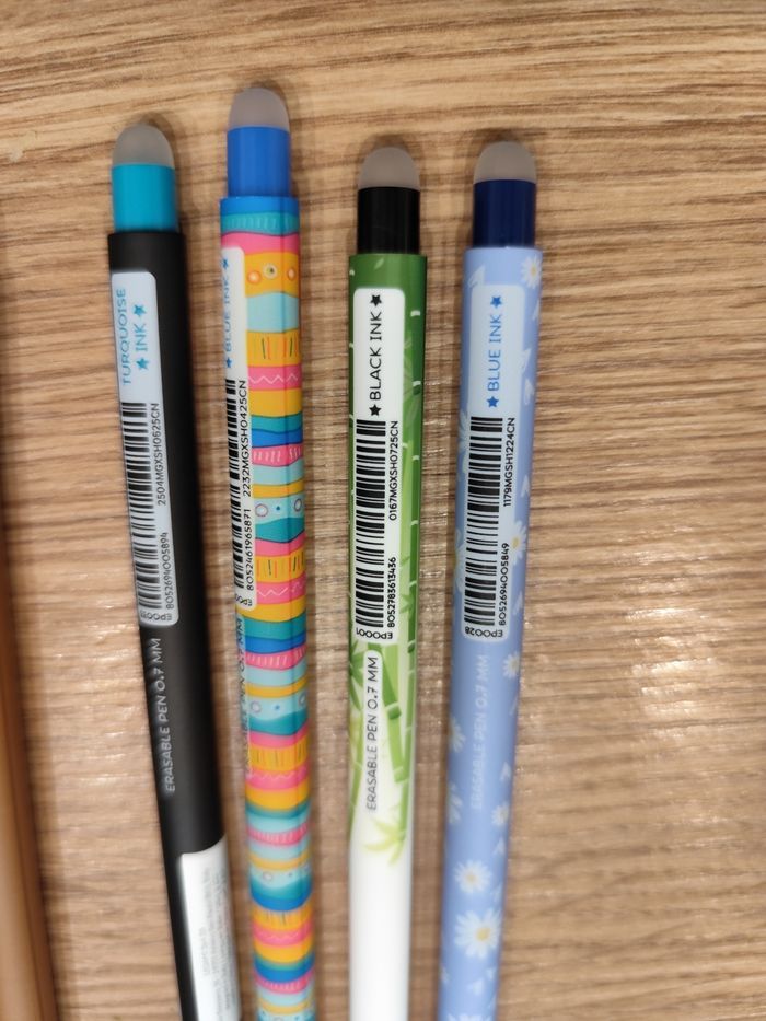Lot de Stylos Effaçables - Édition Animaux + crayon sucre d'orge offert - photo numéro 5