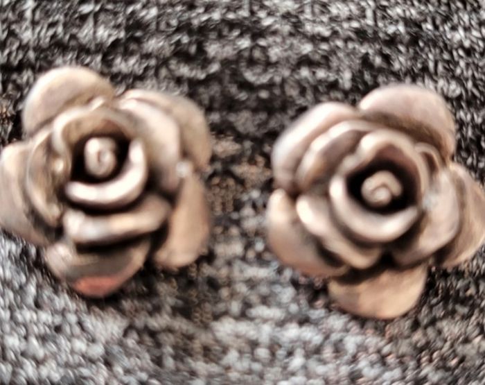Boucles d'oreilles en argent - photo numéro 2