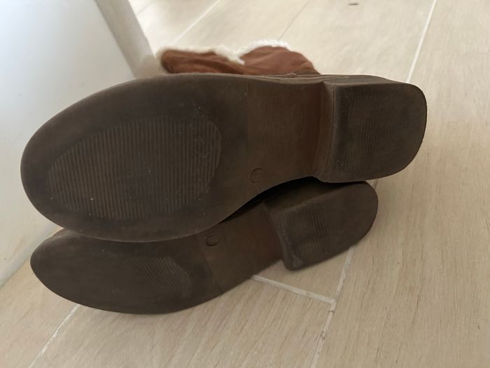 Bottes marron fourrées gemo taille 37 - photo numéro 5