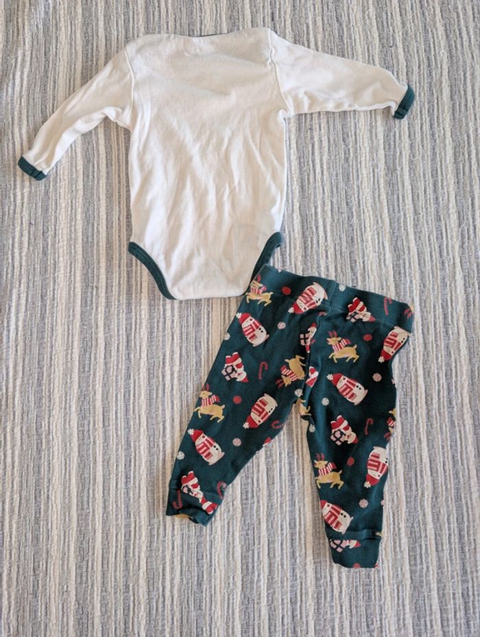 Ensemble body et legging Noël 6 mois - photo numéro 6